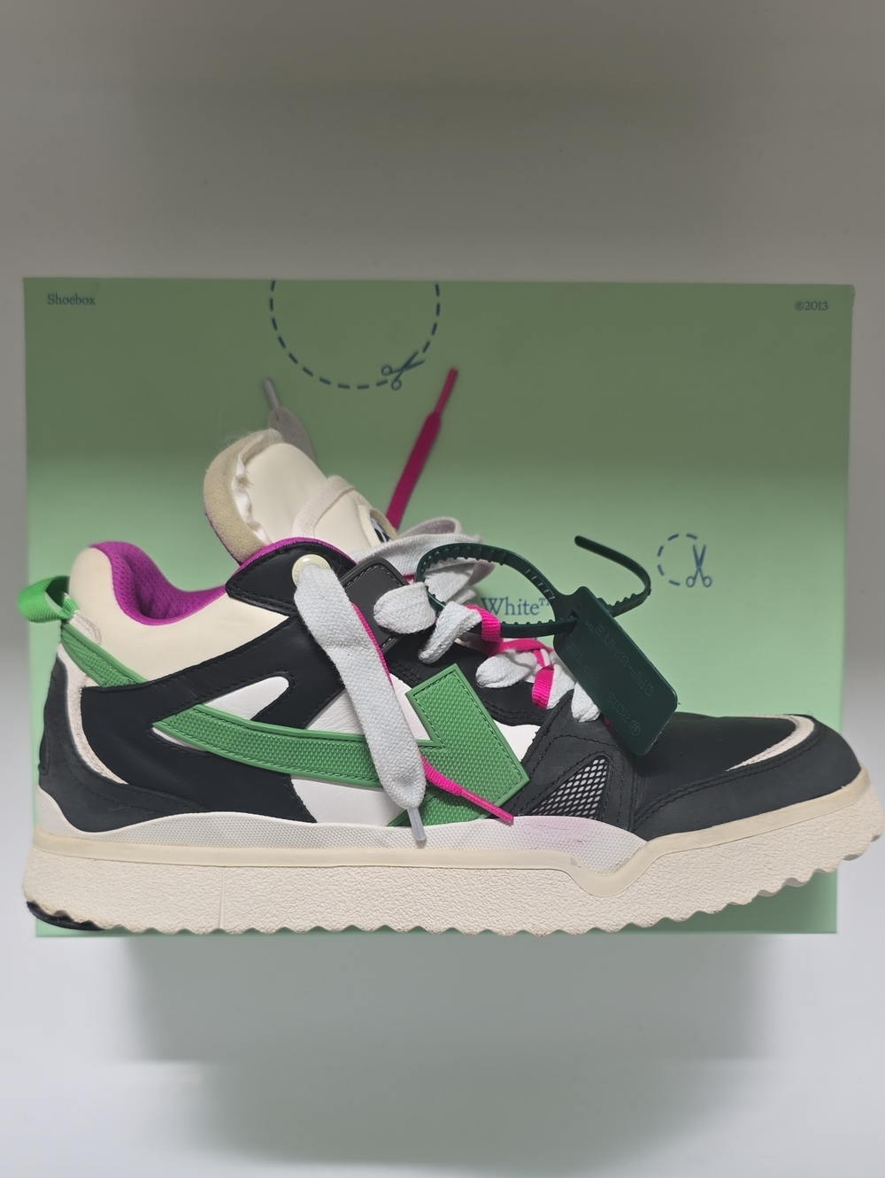 Off-White Mid Top Sponge Mens' Multicolor Mid-Top Sneakers